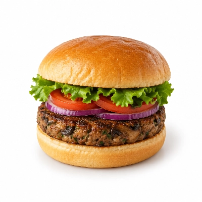 Coco's Bakery Restaurant Fit & Lively Mushroom Veggie Burger