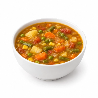 Coco's Bakery Restaurant Hearty Vegetable Crock of Soup