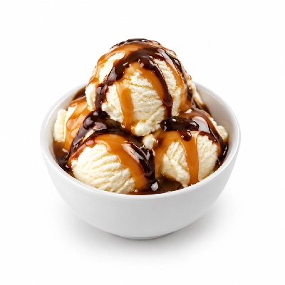 Coco's Bakery Restaurant Hot Fudge Sundae Caramel