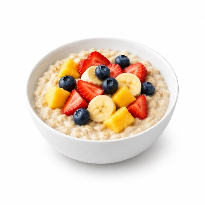 Coco's Bakery Restaurant Kids Menu Oatmeal & Fruit