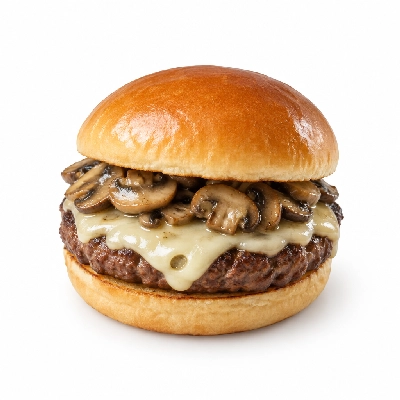 Coco's Bakery Restaurant Mushroom Swiss Burger