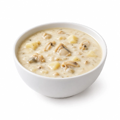 Coco's Bakery Restaurant New England Clam Chowder Crock of Soup
