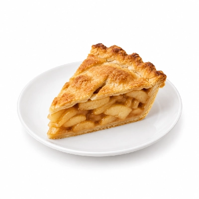 Coco's Bakery Restaurant No Sugar Added Apple Pie Slice
