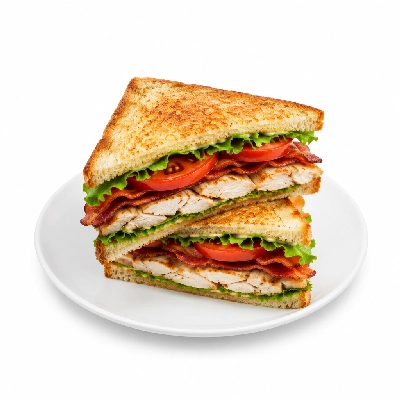 Coco's Bakery Restaurant Picnic Chicken & BLT Wedge