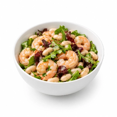 Coco's Bakery Restaurant Shrimp & White Bean Salad