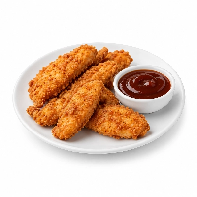 Coco's Bakery Restaurant Southern-Style Chicken Strips with BBQ Sauce