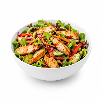 Coco's Bakery Restaurant Spicy Asian Chicken Salad Trio