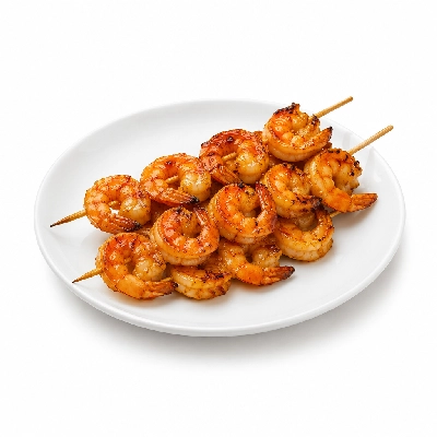Coco's Bakery Restaurant Spicy Orange Glazed Shrimp Skewers
