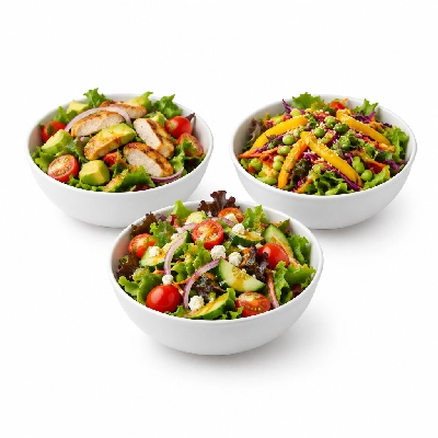 Coco's Bakery Restaurant Taste of the Season Salad Trio