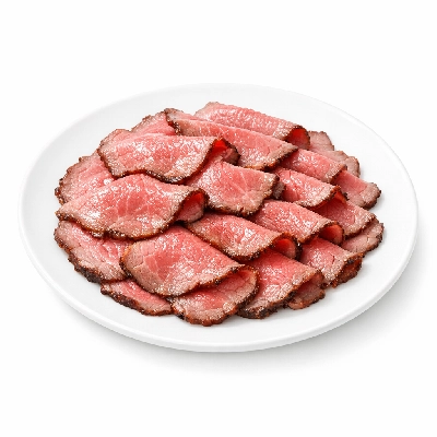Cold Sliced Beef with Capers