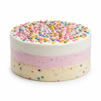 Cold Stone Creamery Signature Cakes Batter Confetti Large Round