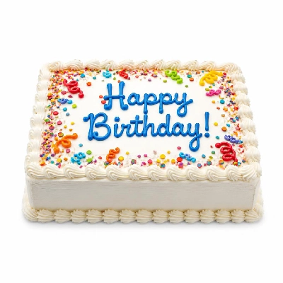 Cold Stone Creamery Signature Cakes Birthday Large Rectangle