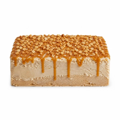 Cold Stone Creamery Signature Cakes Caramel Nut Nirvana Small Rectangle