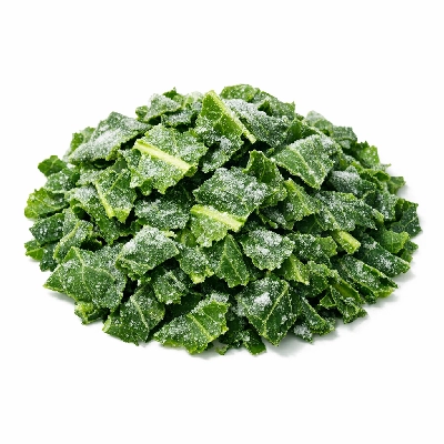 Collards frozen chopped unprepared
