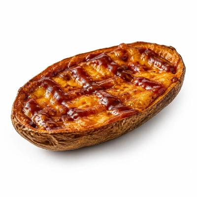Compliments Appetizer Potato Skins Cheddar Cheese & Barbecue Sauce