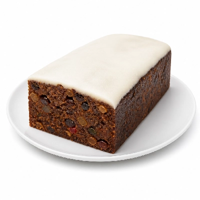 Compliments Bakery Fruit Cake Traditional with Almond Icing