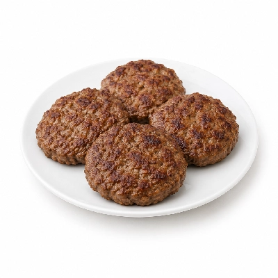 Compliments Fully Cooked Beef Burgers