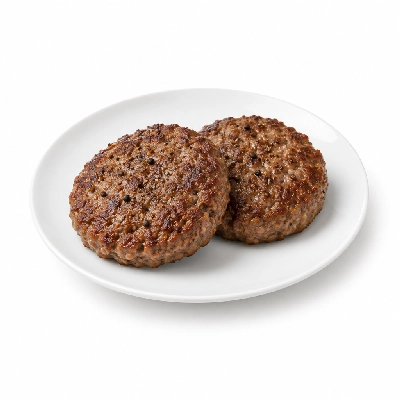 Compliments Peppercorn & Garlic Beef Burgers