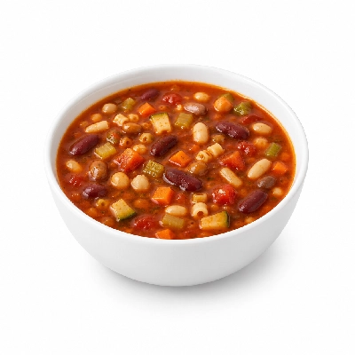 Compliments Canned Goods Soup Five Bean Minestrone