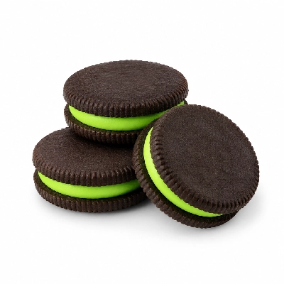 Compliments Cookies Neon Creme