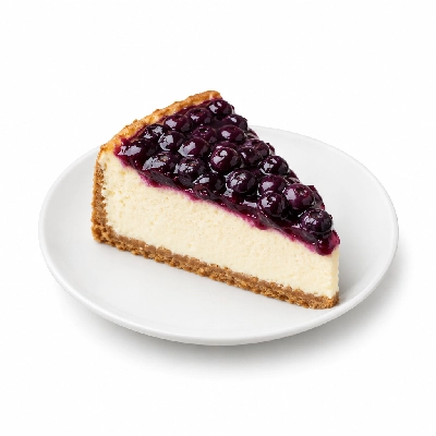 Compliments Desserts Cheesecake New York Style Wild Blueberry
