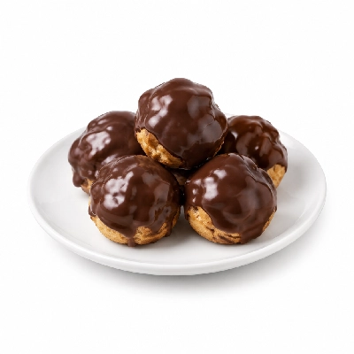 Compliments Desserts Chocolate Enrobed Profiteroles