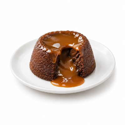 Compliments Desserts Rich Caramel Volcano Cakes