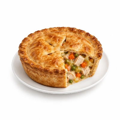 Compliments Entrees Chicken with Garden Vegetables Pie