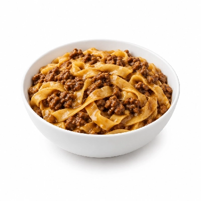 Compliments Hamburger Hearty Meals Beef Noodle
