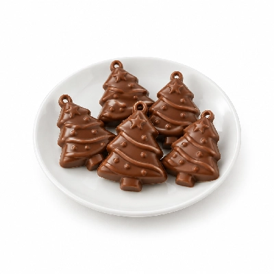 Compliments Milk Chocolate Assorted Tree Ornaments