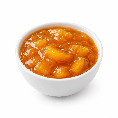 Compliments Peach with Ice Wine Jam