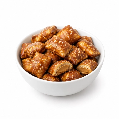 Compliments Peanut Butter Filled Pretzel Nuggets