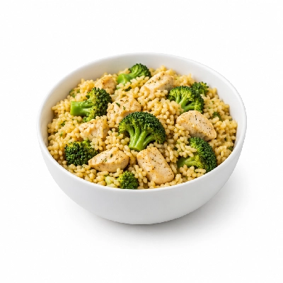 Compliments Rice Seasoned Chicken & Broccoli