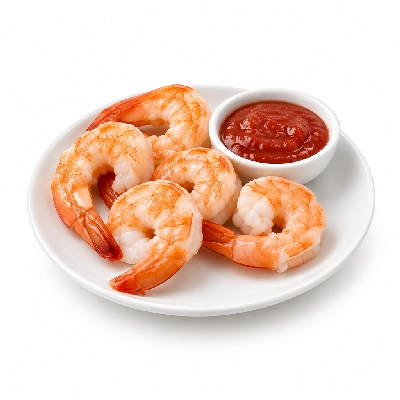 Compliments Seafood Shrimp Jumbo Cooked with Cocktail Sauce