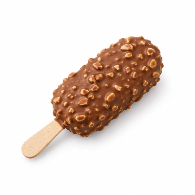 Compliments Vanilla Ice Cream Bars Almond and Milk Chocolatey Coating