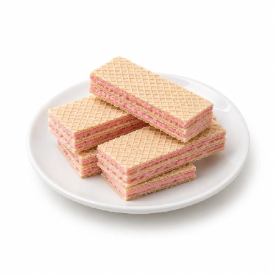 Compliments Wafers Strawberry Flavoured