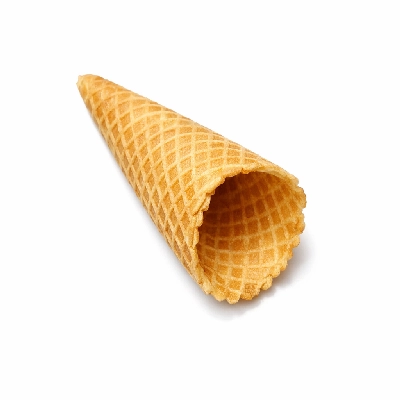 Cones sugar or rolled type for ice cream