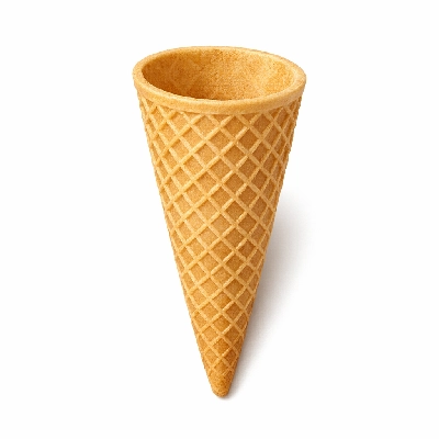 Cones wafer or cake type for ice cream