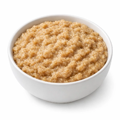 Cooked oat bran