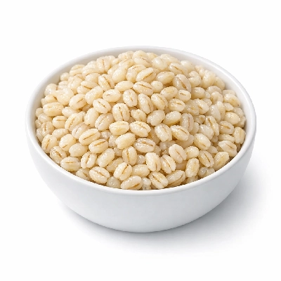Cooked pearled barley without salt