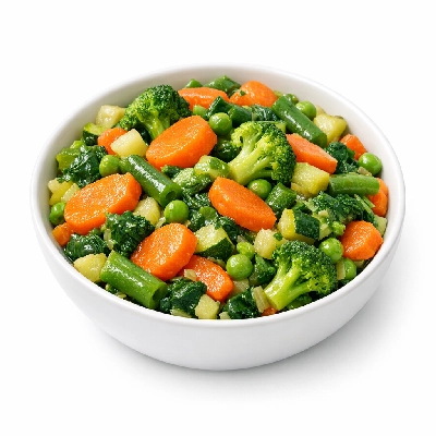 Cooked Vegetables with Carrots