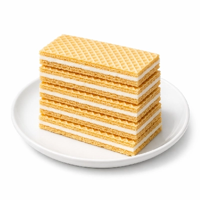 Cookies sugar wafers with creme filling regular