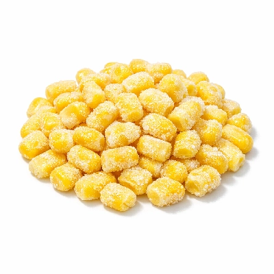 Corn sweet yellow frozen kernels unprepared