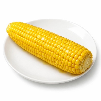 Corn on the cob with butter