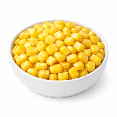 Corn sweet white canned vacuum pack regular