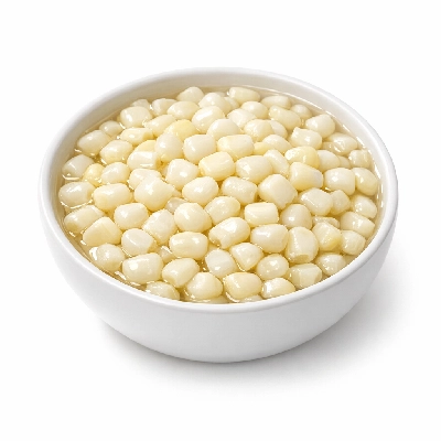 Corn sweet white canned whole kernel regular pack solids and liquids