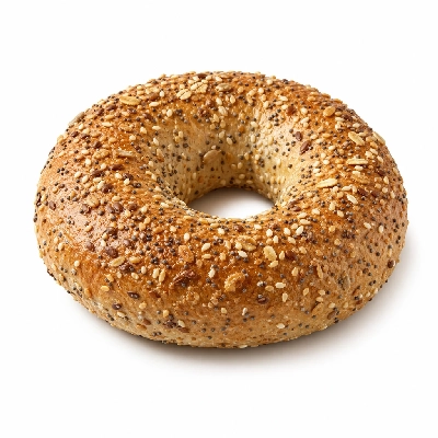 Corner Bakery Cafe 8-Grain Bagel