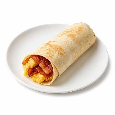 Corner Bakery Cafe Bacon Breakfast Wrap