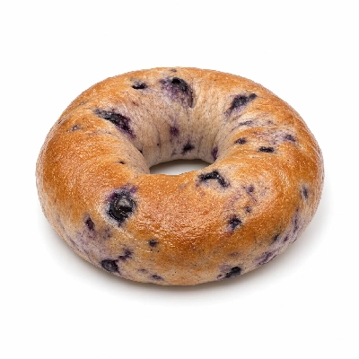 Corner Bakery Cafe Blueberry Bagel