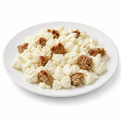 Corner Bakery Cafe Breakfast Entrees All American Scrambler (with Sausage) Egg Whites
